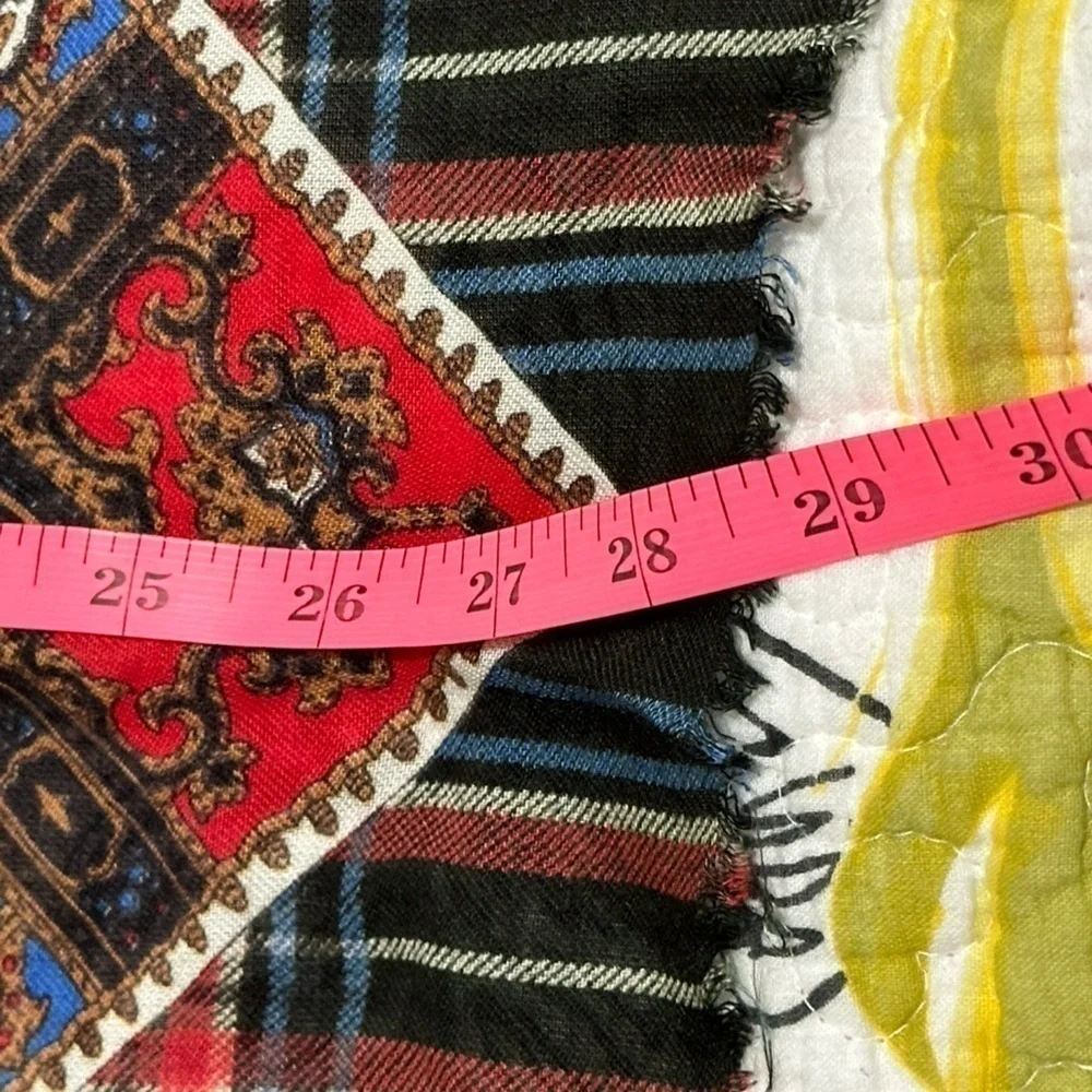 Black equestrian theme scarf, 28x28
